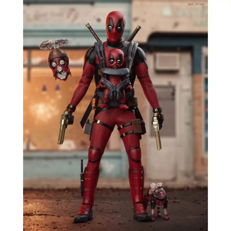 Hot Toys MMS746 Deadpool &amp; Wolverine Collectible Action Figure 1/6 Deadpool Special Edition 31cm