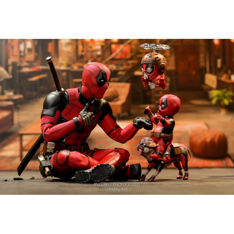 Hot Toys MMS746 Deadpool &amp; Wolverine Collectible Action Figure 1/6 Deadpool Special Edition 31cm