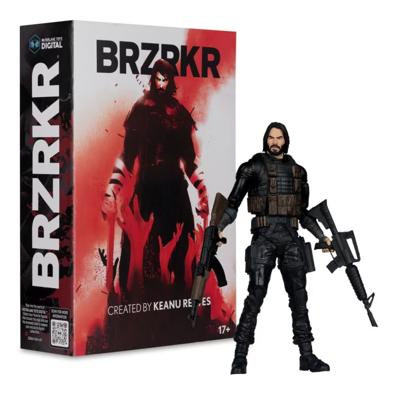 DC Direct McFarlane Toys Digital figurine BRZRKR B 18 cm