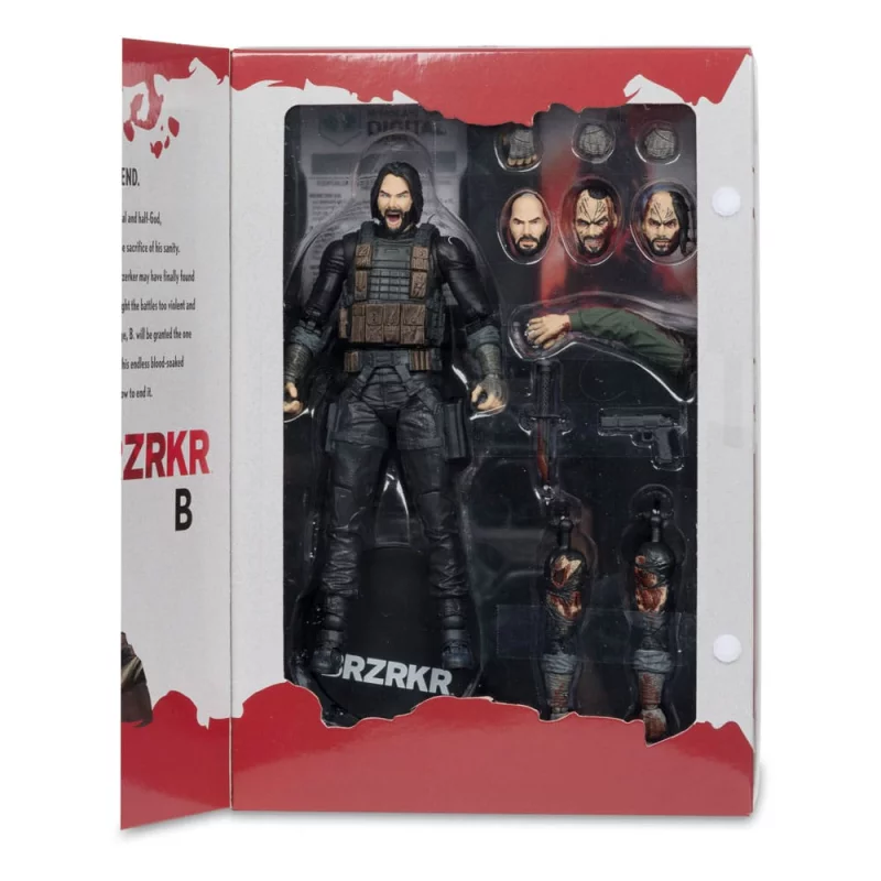 DC Direct McFarlane Toys Digital figurine BRZRKR B 18 cm