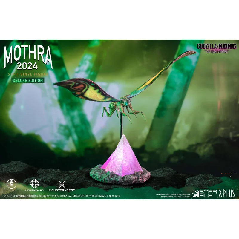 Godzilla x Kong: The New Empire Mothra Deluxe Version Soft Vinyl Figurine 30cm