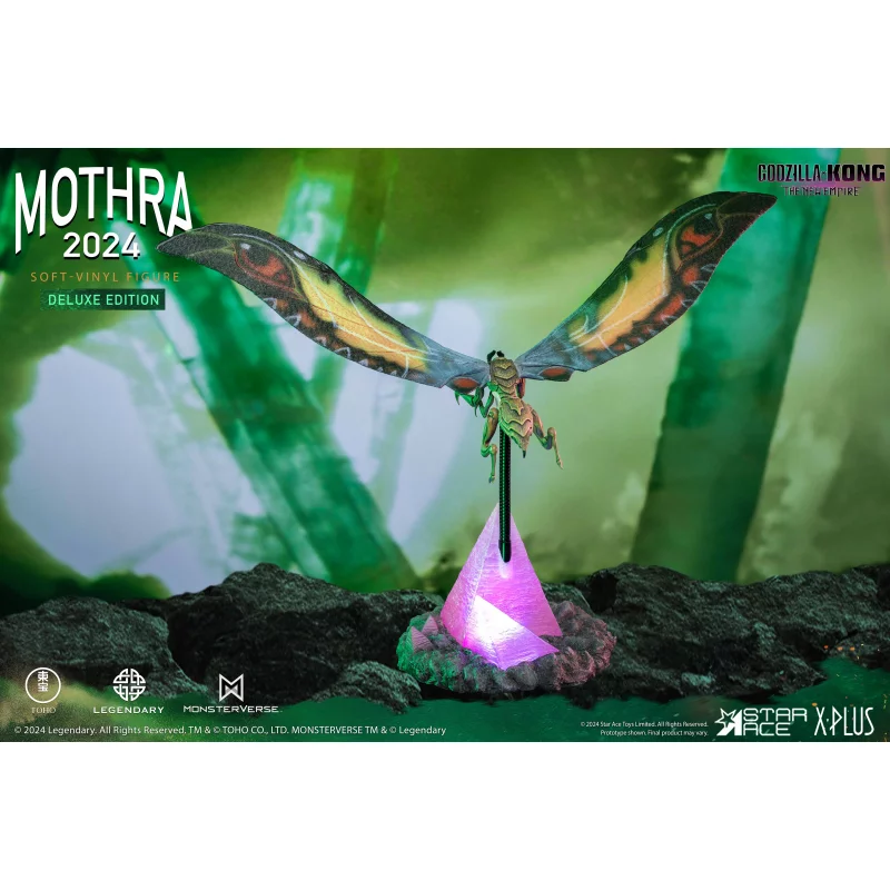 Godzilla x Kong: The New Empire Mothra Deluxe Version Soft Vinyl Figurine 30cm