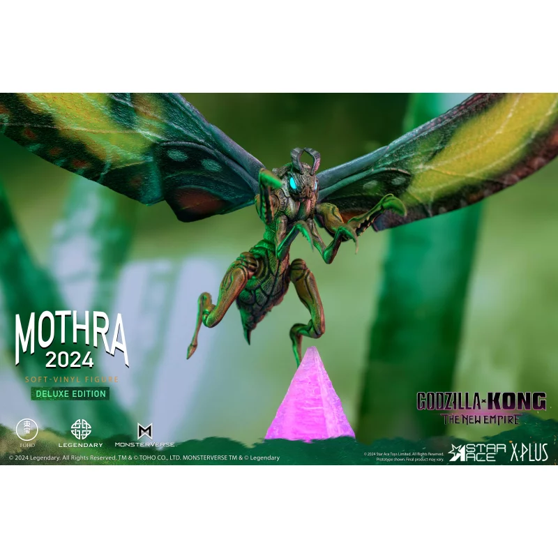 Godzilla x Kong: The New Empire Mothra Deluxe Version Soft Vinyl Figurine 30cm