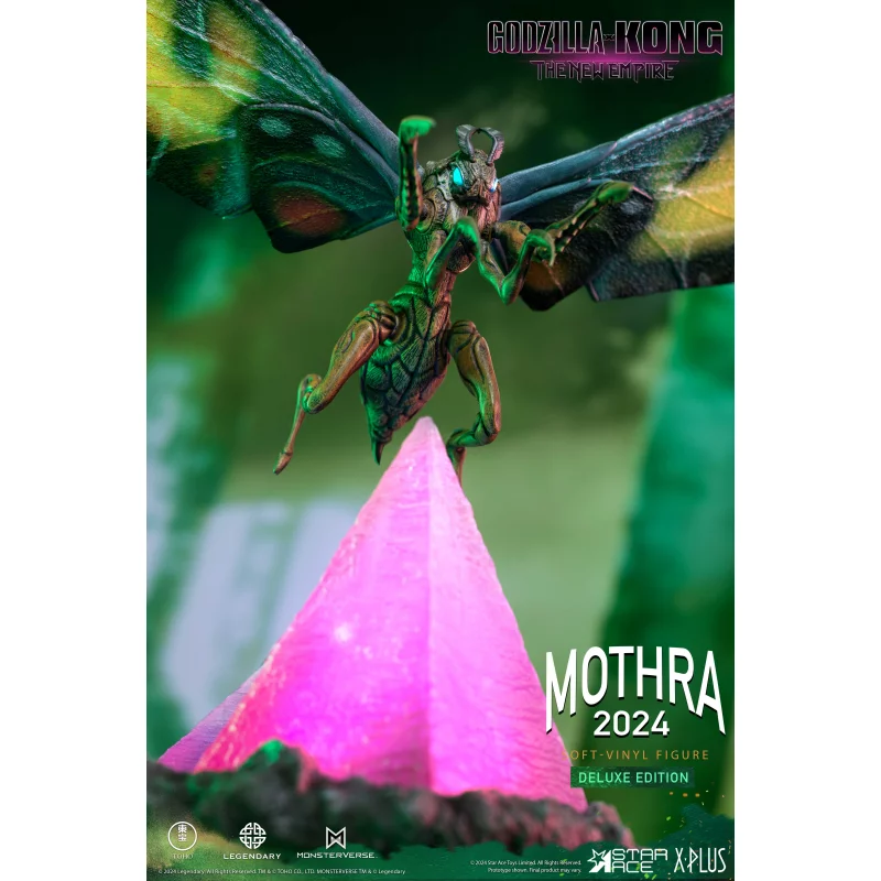 Godzilla x Kong: The New Empire Mothra Deluxe Version Soft Vinyl Figurine 30cm