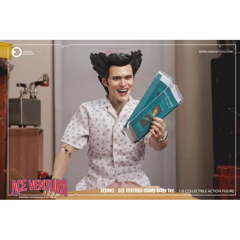 Ace Ventura The Pet Detective Shady Acre Edition Jim Carrey Collectible Action Figurine 1/6 ACE02 ASMUS TOYS