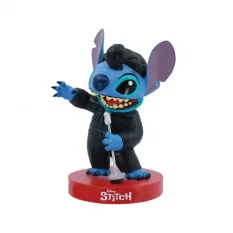 Disney Lilo & Stitch Figurine Black Leather Elvis Stitch