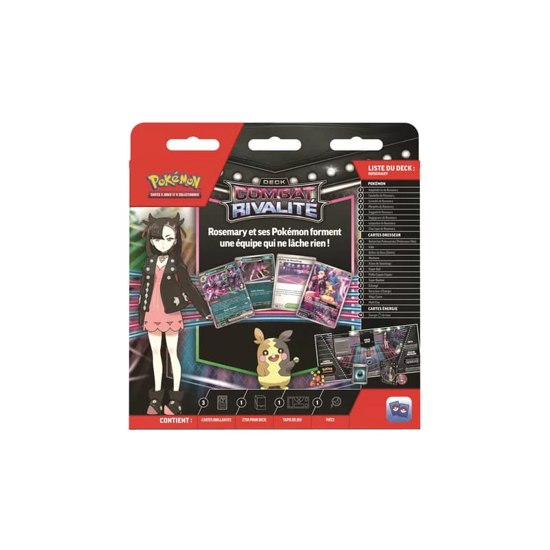 Pokémon TCG Deck Combat Rivalité set Pierre et Rosemary *Français*