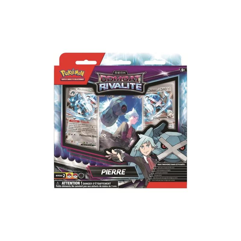 Pokémon TCG Deck Combat Rivalité set Pierre et Rosemary *Français*