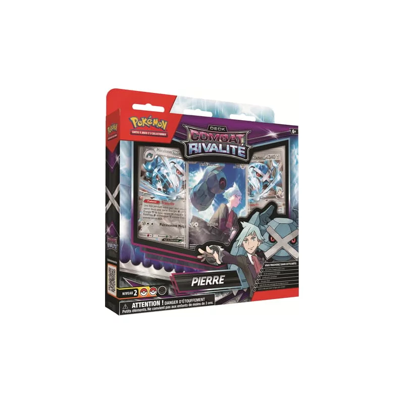 Pokémon TCG Deck Combat Rivalité set Pierre et Rosemary *Français*