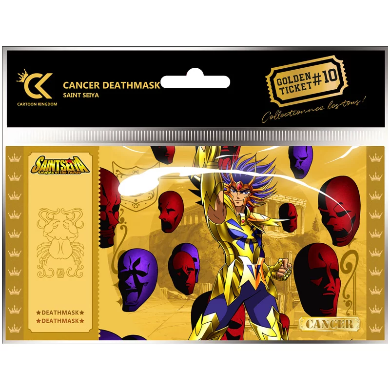 Saint Seiya Set of 12 Golden Tickets