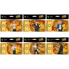 Chainsaw Man Set de 6 Golden Tickets