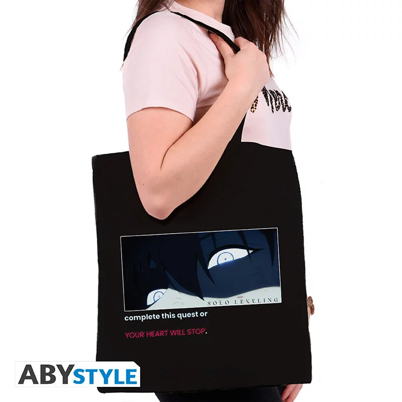 Solo Leveling Tote Bag &quot;Complete this quest&quot;