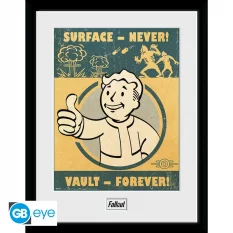 Fallout Framed Print "Vault...