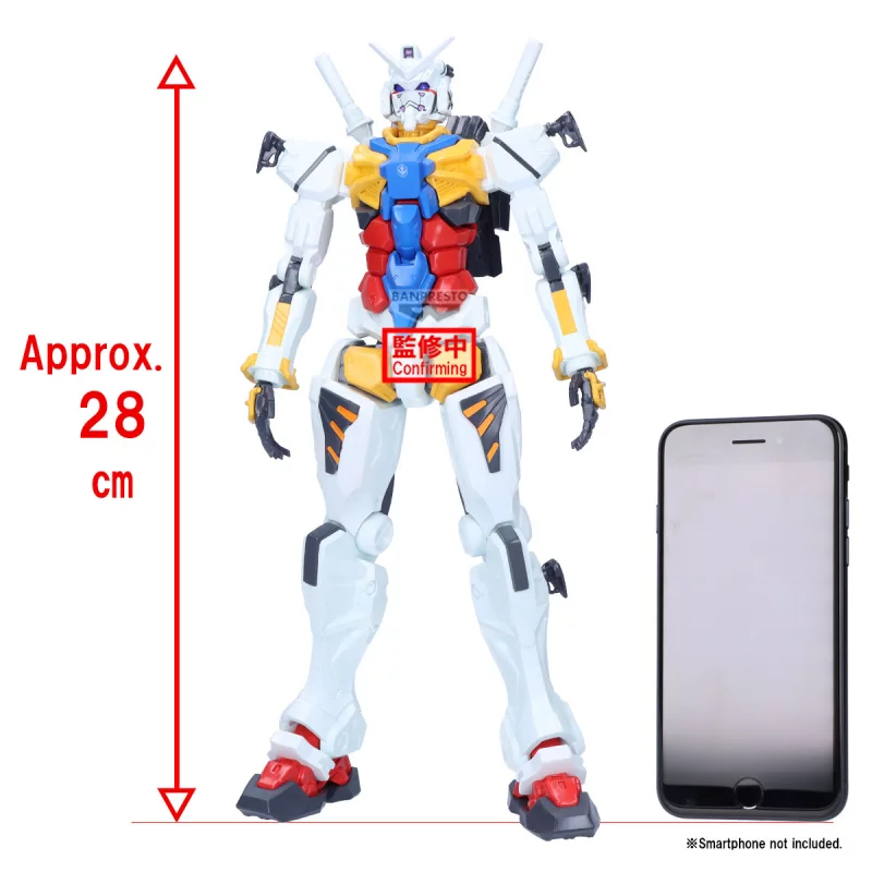 Gundam Mobile Suit Gundam GQUUUUUUX Figurine Genkai Toppa White 28cm