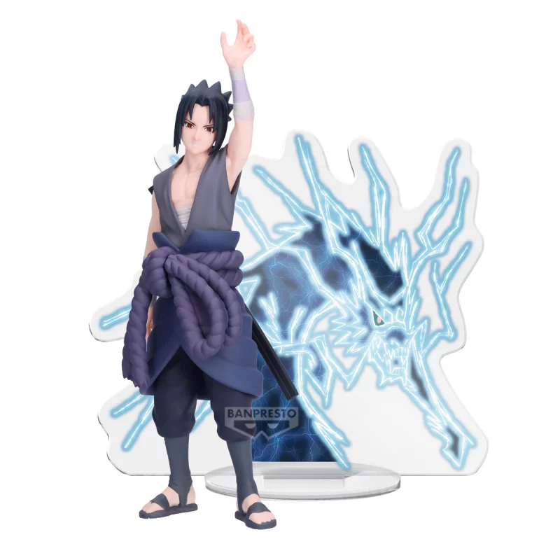 Naruto Shippuden Panel Spectacle Lightning From Heaven Figure Sasuke Uchiha 13cm