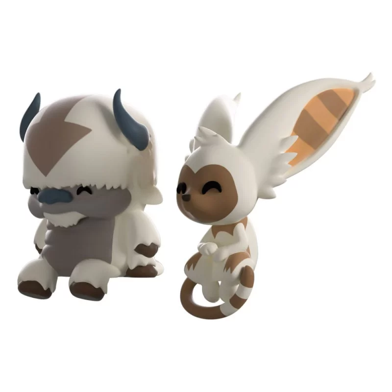 Avatar, le dernier maitre de l&#039;air Figurines Appa and Momo Monitor Buddiez 5cm