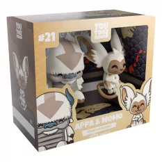 Avatar, le dernier maitre de l'air Figurines Appa and Momo Monitor Buddiez 5cm