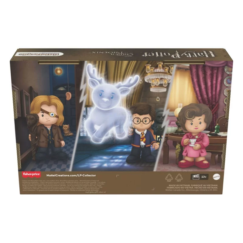 Harry Potter et l&#039;Ordre du Phénix Pack de 4 mini Figurines Fisher-Price Little People Collector 7cm