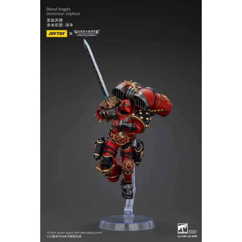 Warhammer The Horus Heresy Action Figure Blood Angels Dominion Zephon 13cm