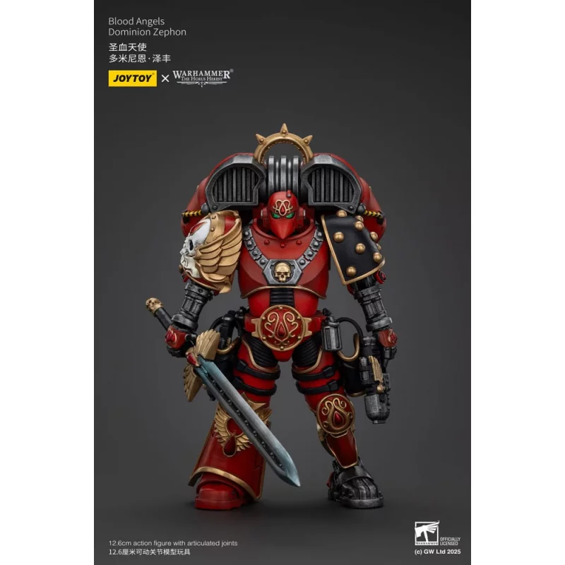 Warhammer The Horus Heresy Action Figure Blood Angels Dominion Zephon 13cm