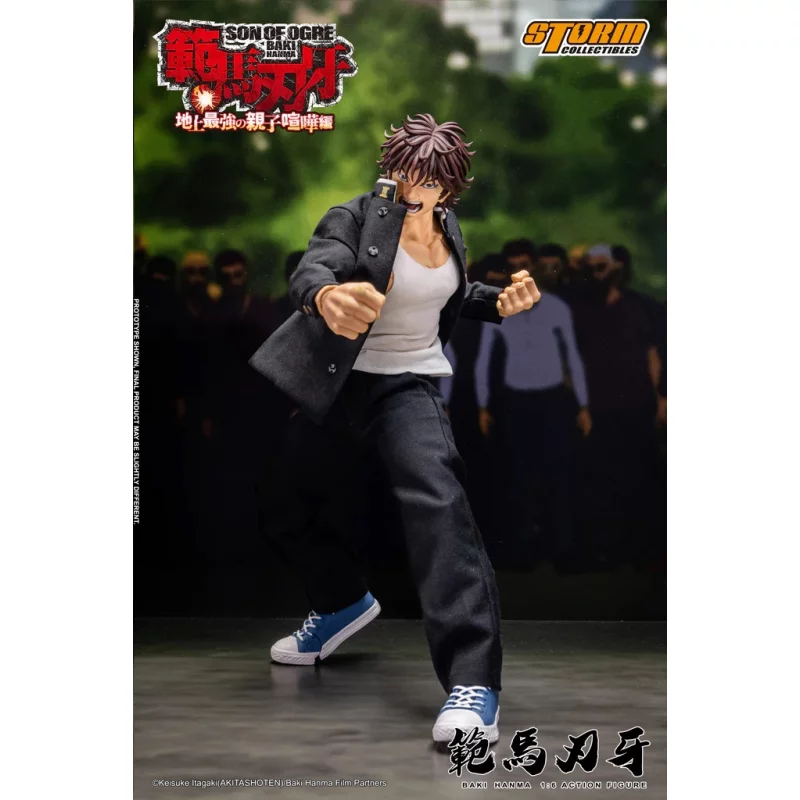 Son of Ogre Baki Hanma Collectible Action Figurine 1/6 Storm Toys