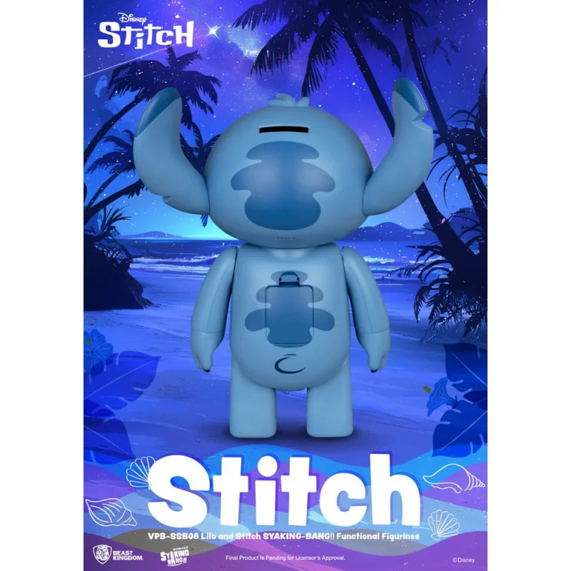 Lilo &amp; Stitch Syaking Bang Figurine Tirelire Stitch 30cm