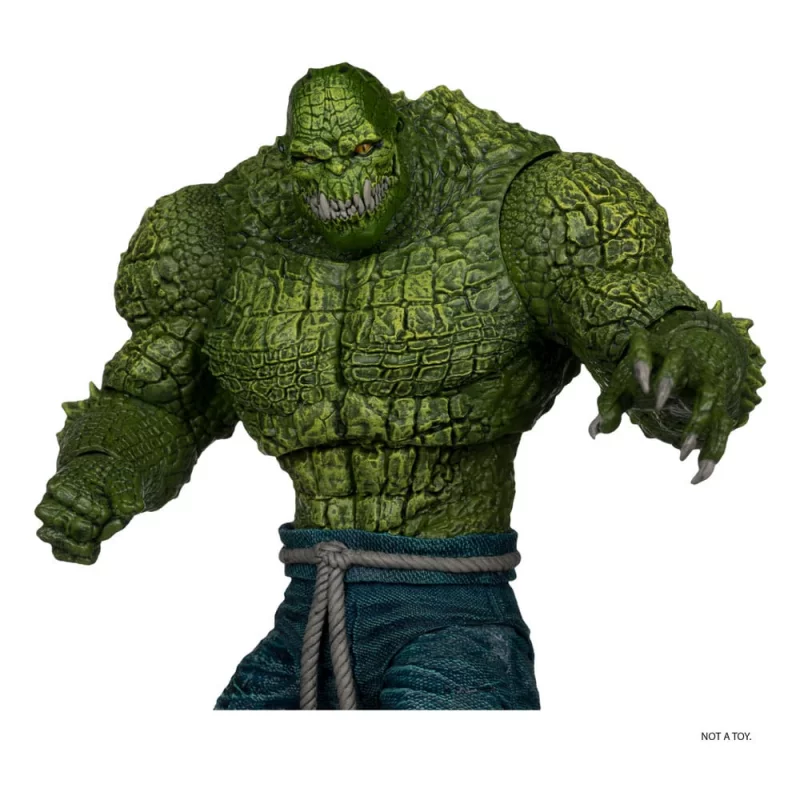 DC Multiverse McFarlane Collector Edition pack 2 Action Figurines 03 Batman (The Grim Knight) vs. Killer Croc 18 cm