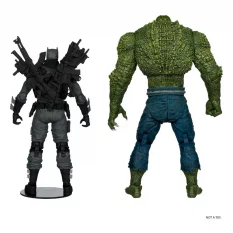 DC Multiverse McFarlane Collector Edition pack 2 Action Figurines 03 Batman (The Grim Knight) vs. Killer Croc 18 cm