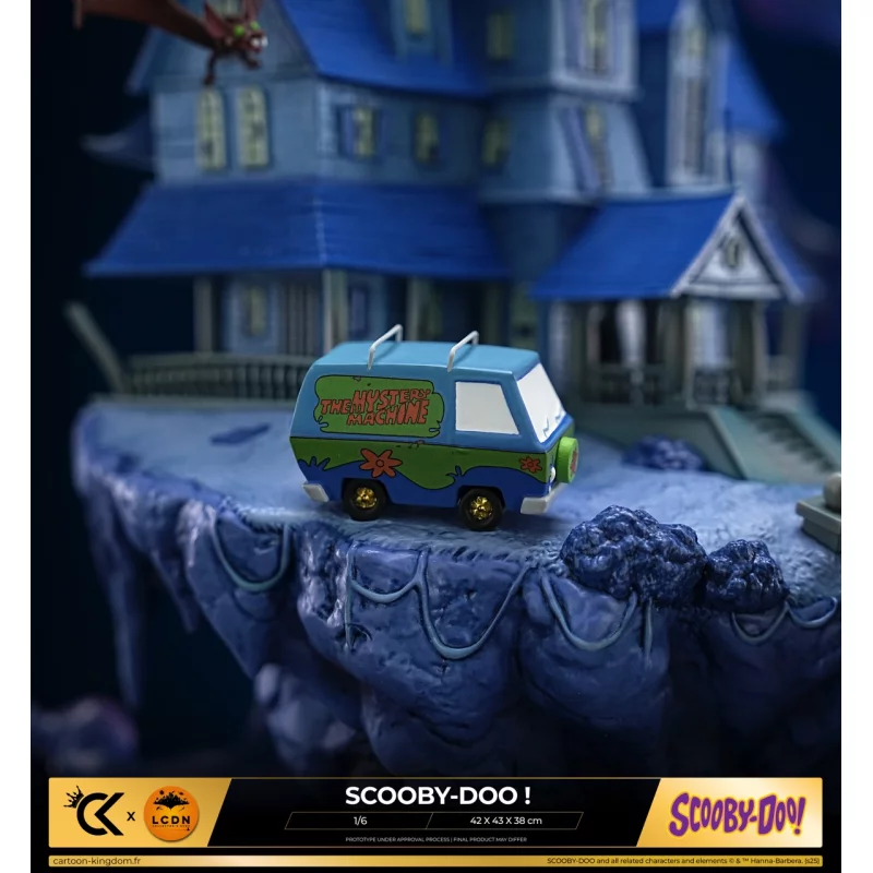 Scooby-Doo Statue Diorama 1/6 Sammy &amp; Scooby 42cm