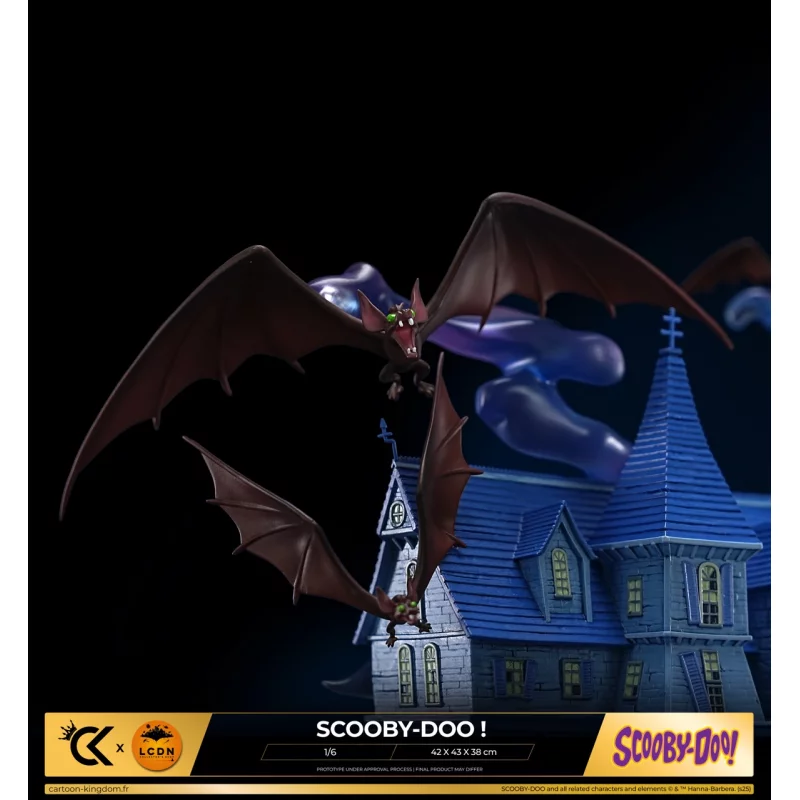 Scooby-Doo Statue Diorama 1/6 Sammy &amp; Scooby 42cm