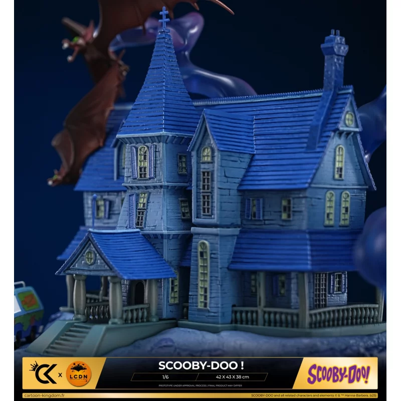 Scooby-Doo Statue Diorama 1/6 Sammy &amp; Scooby 42cm