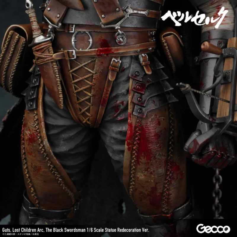 Berserk Guts Lost Children Arc The Black Swordsman Statue Redecoration Ver. 1/6 38cm