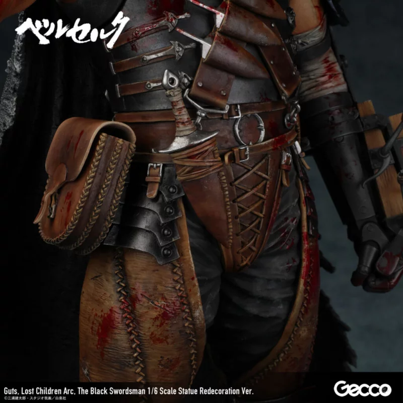 Berserk Guts Lost Children Arc The Black Swordsman Statue Redecoration Ver. 1/6 38cm