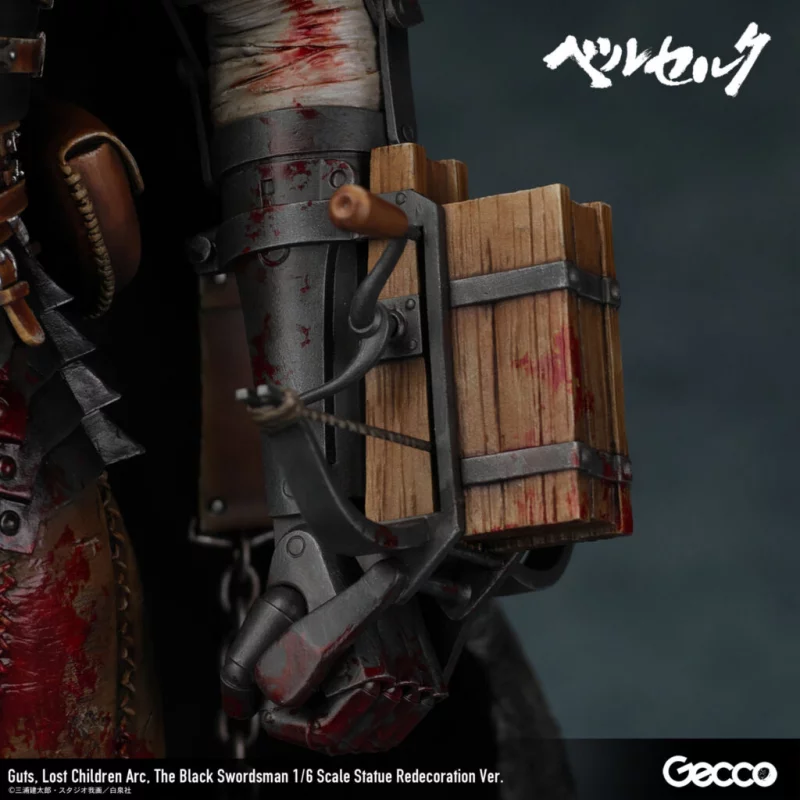 Berserk Guts Lost Children Arc The Black Swordsman Statue Redecoration Ver. 1/6 38cm