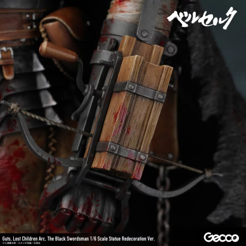 Berserk Guts Lost Children Arc The Black Swordsman Statue Redecoration Ver. 1/6 38cm