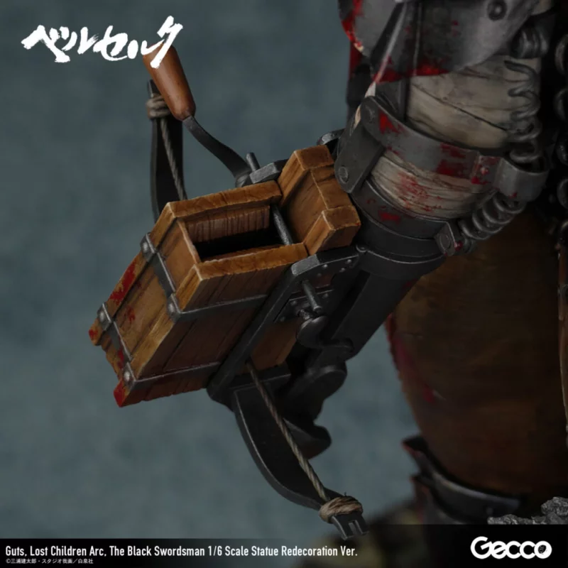 Berserk Guts Lost Children Arc The Black Swordsman Statue Redecoration Ver. 1/6 38cm