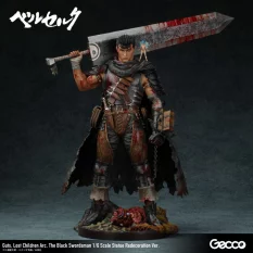 Berserk Guts Lost Children Arc The Black Swordsman Statue Redecoration Ver. 1/6 38cm