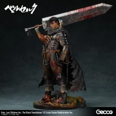 Berserk Guts Lost Children Arc The Black Swordsman Statue Redecoration Ver. 1/6 38cm