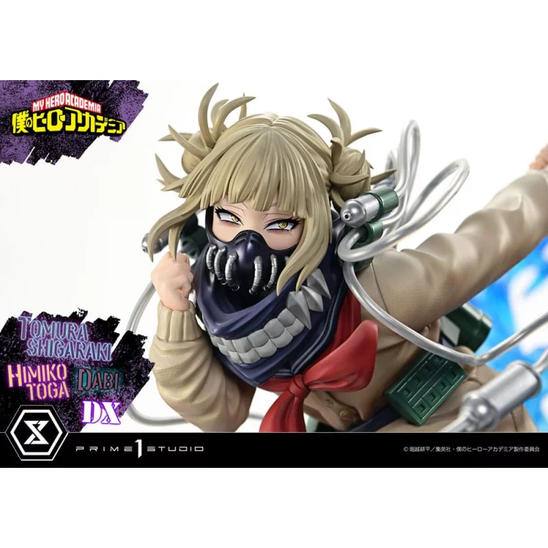 My Hero Academia Statue 1/4 Tomura Tomura Shigaraki, Dabi &amp; Himiko Toga Deluxe Bonus Version 69cm