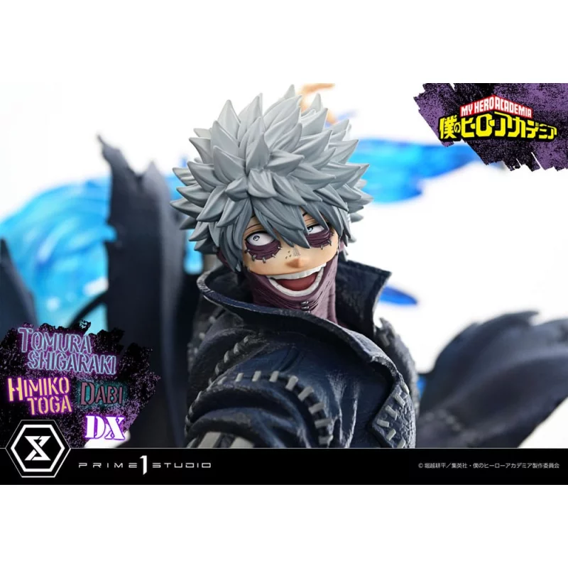 My Hero Academia Statue 1/4 Tomura Tomura Shigaraki, Dabi &amp; Himiko Toga Deluxe Bonus Version 69cm