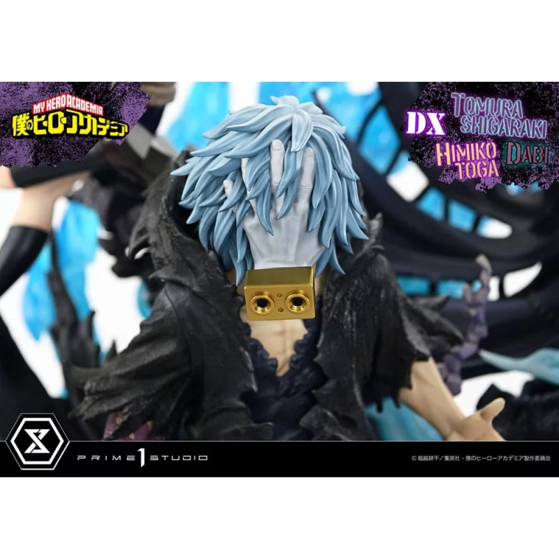 My Hero Academia Statue 1/4 Tomura Tomura Shigaraki, Dabi &amp; Himiko Toga Deluxe Bonus Version 69cm