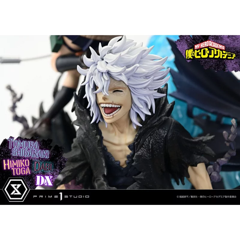 My Hero Academia Statue 1/4 Tomura Tomura Shigaraki, Dabi &amp; Himiko Toga Deluxe Bonus Version 69cm