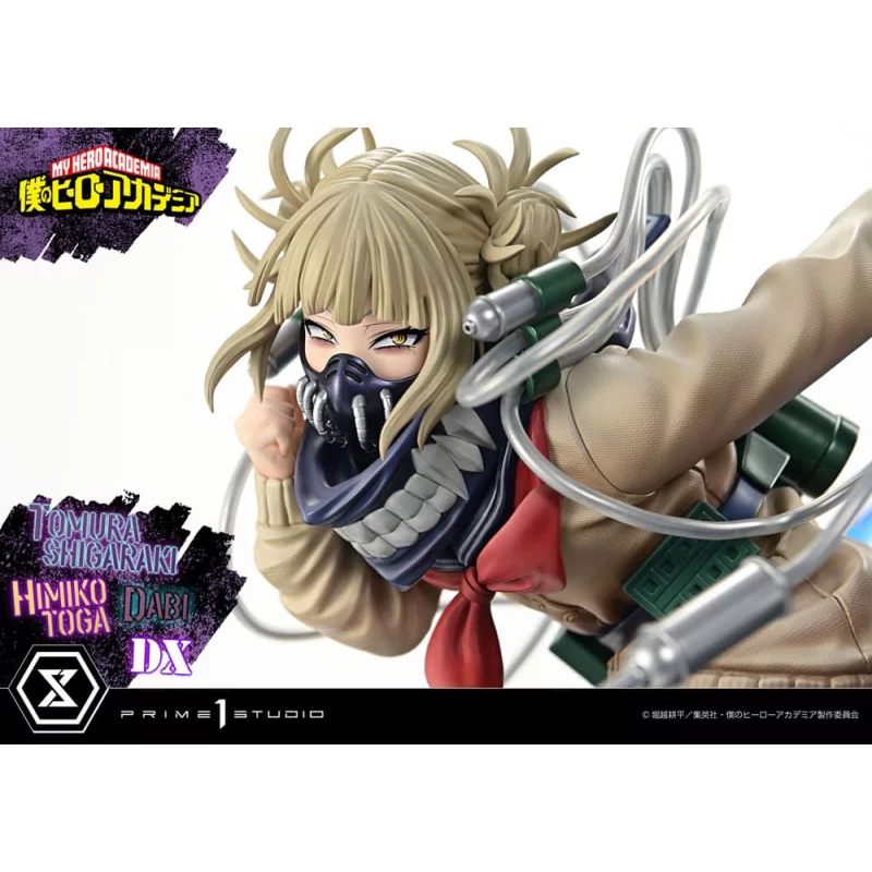 My Hero Academia Statue 1/4 Tomura Tomura Shigaraki, Dabi &amp; Himiko Toga Deluxe Bonus Version 69cm