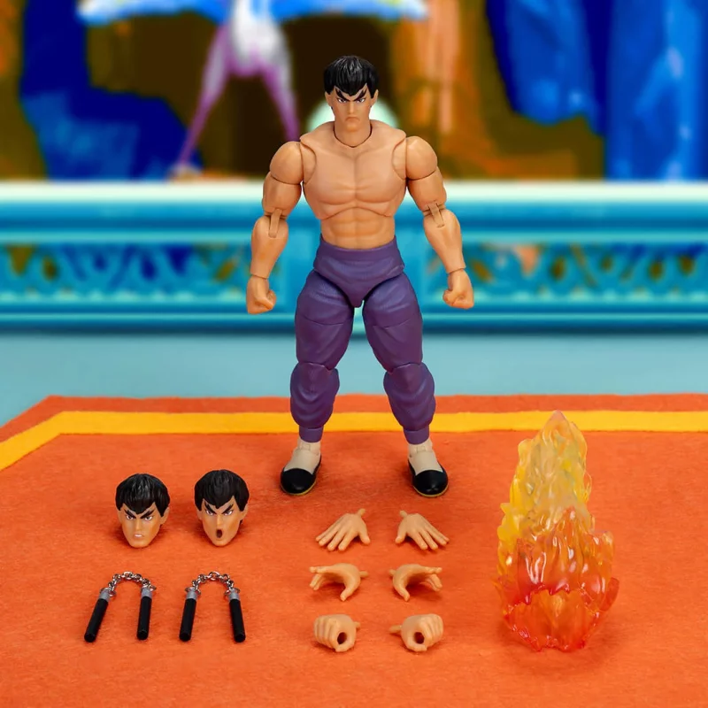 Street Fighter Fei Long Deluxe Player 2 (Exclusive) Jada Toys Action Figurine 15cm