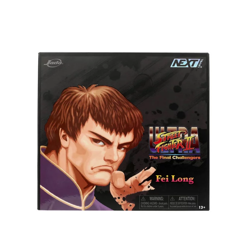 Street Fighter Fei Long Deluxe Player 2 (Exclusive) Jada Toys Action Figurine 15cm