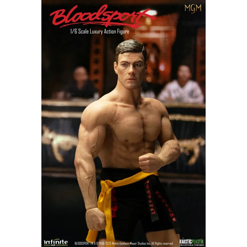 Bloodsport Frank Dux Jean-Claude Van Damme Standard Version Collectible Action Figure 1/6 30cm