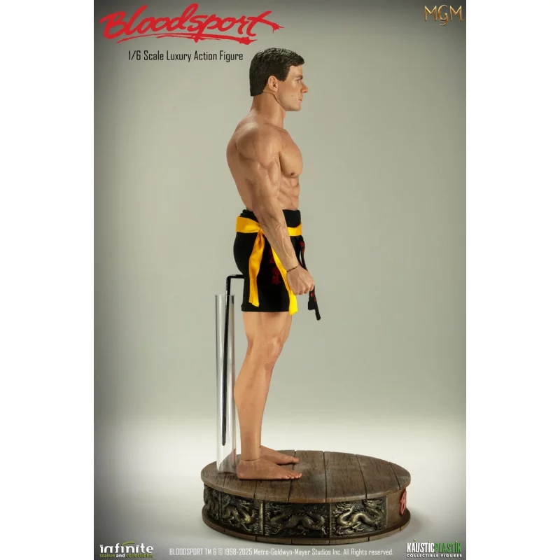 Bloodsport Frank Dux Jean-Claude Van Damme Standard Version Collectible Action Figure 1/6 30cm