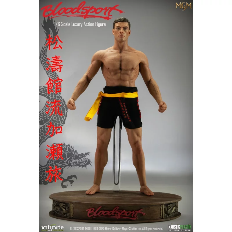 Bloodsport Frank Dux Jean-Claude Van Damme Standard Version Collectible Action Figure 1/6 30cm