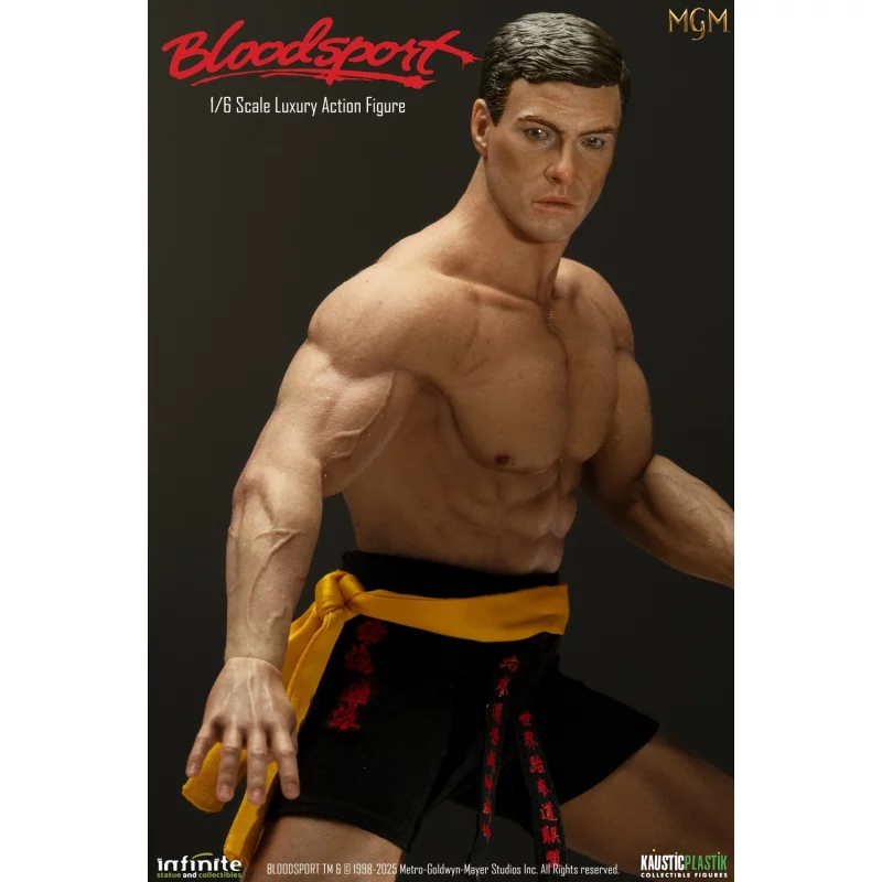 Bloodsport Frank Dux Jean-Claude Van Damme Standard Version Collectible Action Figure 1/6 30cm