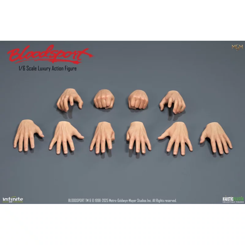 Bloodsport Frank Dux Jean-Claude Van Damme Standard Version Collectible Action Figure 1/6 30cm